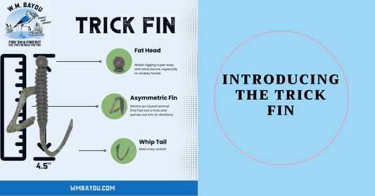 Unleash the Power of the Trick Fin – The Groundbreaking Fishing Lure Every Angler Needs! - WM Bayou