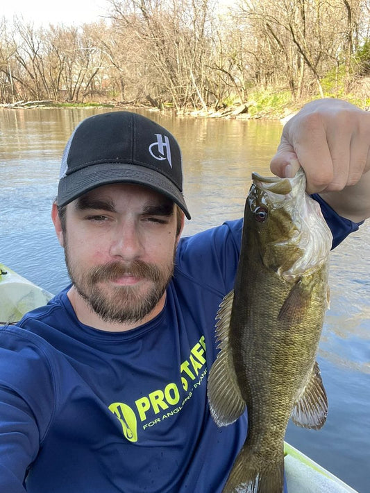 How SKJ Outdoors Used the Ned Palmer Lure to Catch Multiple Smallmouth Bass on the Susquehanna River - WM Bayou