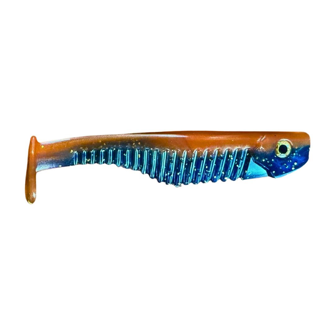bass lures soft plastic WM Bayou Bone Thug 6.25′′ Swimbait – Pescador Fishing Supply __test__