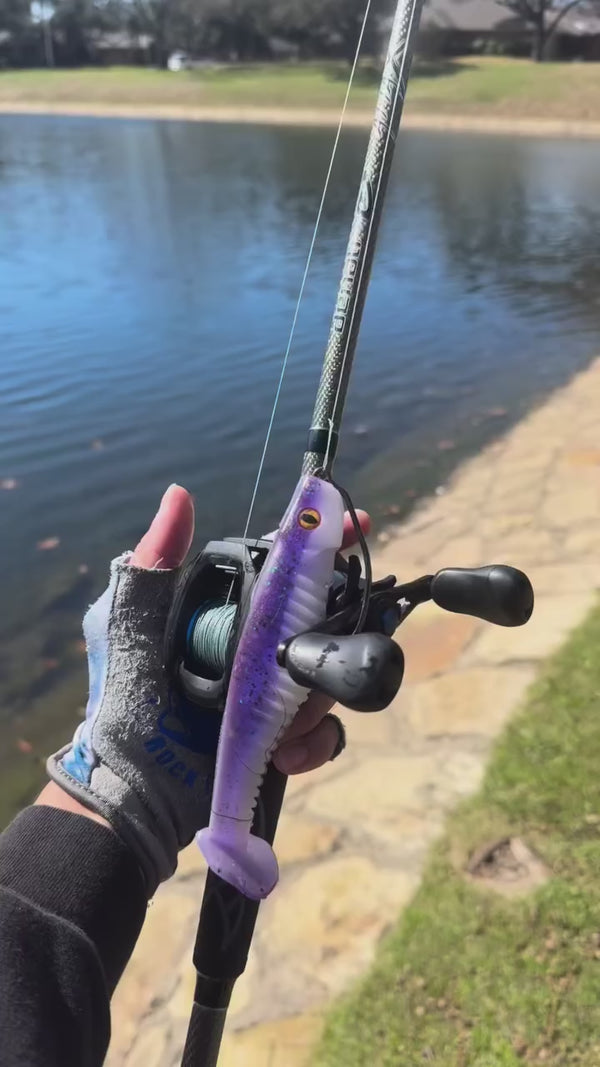 Bone Thug - Soft Plastic Swimbait for Bass Fishing - video 1